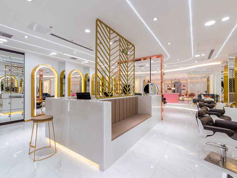 德陽(yáng)理發(fā)店設(shè)計(jì)中，客人等候區(qū)和操作作業(yè)區(qū)要怎么做