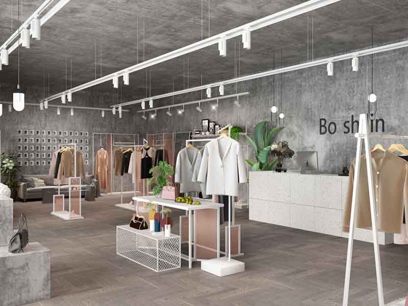 一間極具吸引力的現(xiàn)代簡(jiǎn)歐服裝店裝修，怎么做