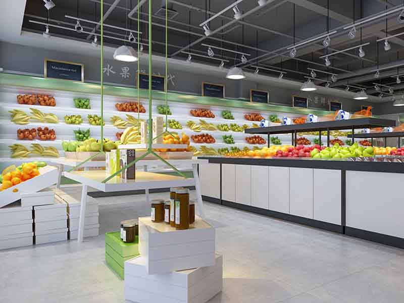 德陽水果店設(shè)計如果做，才能讓店鋪有種琳瑯滿目的感覺