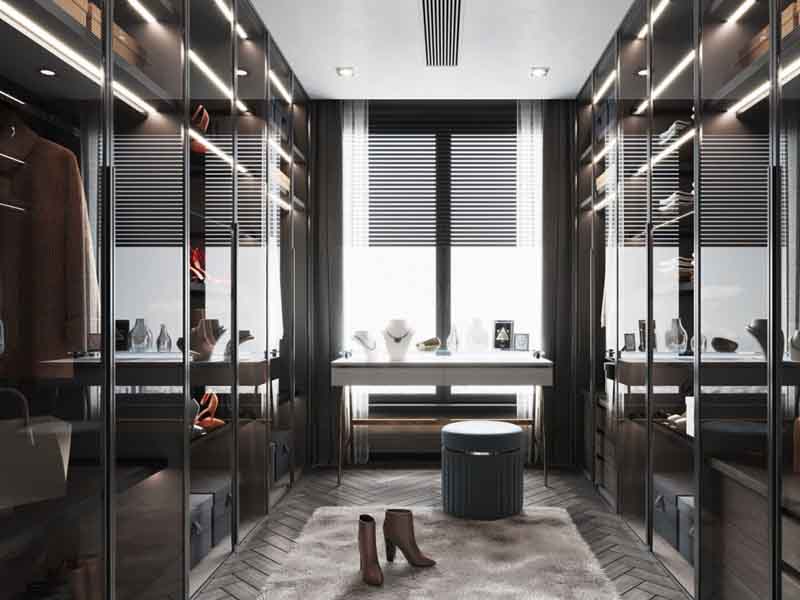 德陽(yáng)定制衣柜選品牌還是雜牌，推拉門衣柜板材選擇多厚