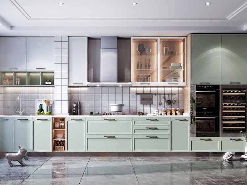 德陽定制櫥柜的時候，如何確認地柜和吊頂?shù)某叽? width=