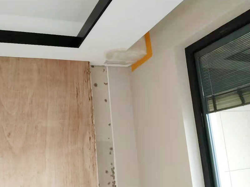 天花板局部修補(bǔ)：天花板有裂縫或者掉皮為什么，可能是天花板本身內(nèi)部潮氣重，可能是是因?yàn)槟佔(zhàn)颖旧淼哪z性差，或者是天花層膩?zhàn)釉瓉砼翁?，?dǎo)致附著力差。如果鏟除膩?zhàn)又蟀l(fā)現(xiàn)天花開裂是因?yàn)樘旎ò灞旧硪蚪ㄖ蛴辛芽p導(dǎo)致的，可以先用素水泥把裂縫修補(bǔ)好，然后在裂縫處用界面劑貼一塊白布或嵌縫帶，然后再滿刮膩?zhàn)樱詈蟠蚰ニ⑵?；可以徹底根除這個(gè)問題；