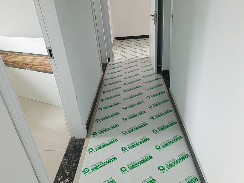 墻面局部修補(bǔ)，地磚保護(hù)