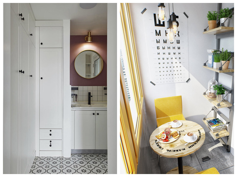 唐山陽臺裝修實(shí)景圖