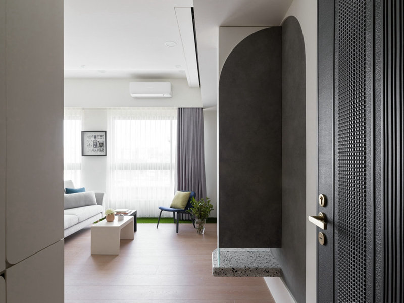 運城市鹽湖區(qū)玄關(guān)裝修效果圖