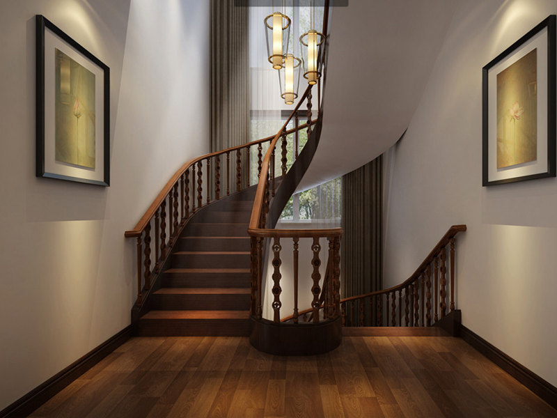 別墅混搭風格樓梯裝修
