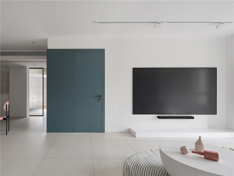 煙臺福山區(qū)裝修設計圖_客廳翻新改造效果圖一