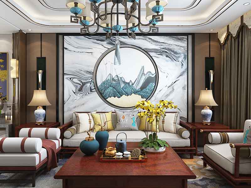 江門(mén)市臺(tái)山市電視墻裝修效果圖大全