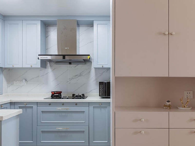 廈門市湖里區(qū)二居室局部裝修設計-廚房設計